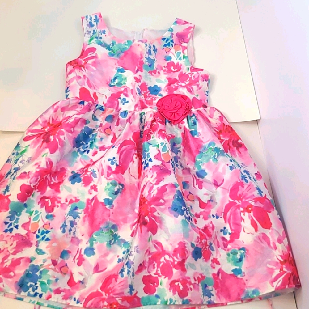 Pretty as a Picture multi-color floral dress